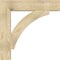 Ekena Millwork Thorton Block Rough Sawn Bracket, Douglas Fir, 6"W x 34"D x 34"H BKT06X34X34THR05RDF - alternate 3
